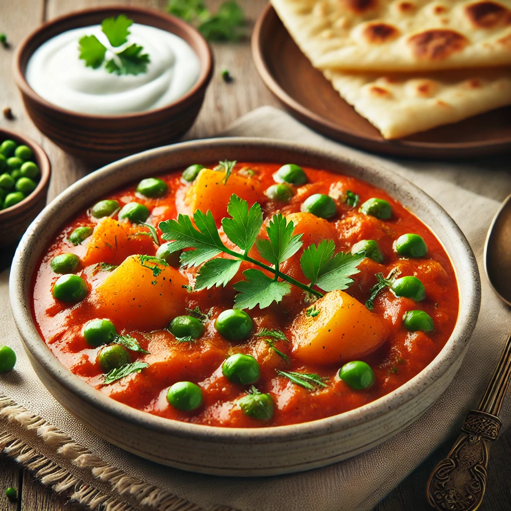 Potato peas masala